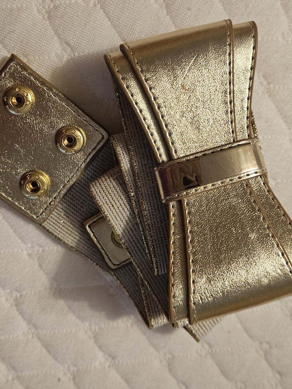 Metallic Gold Lilly Pulitzer Belt